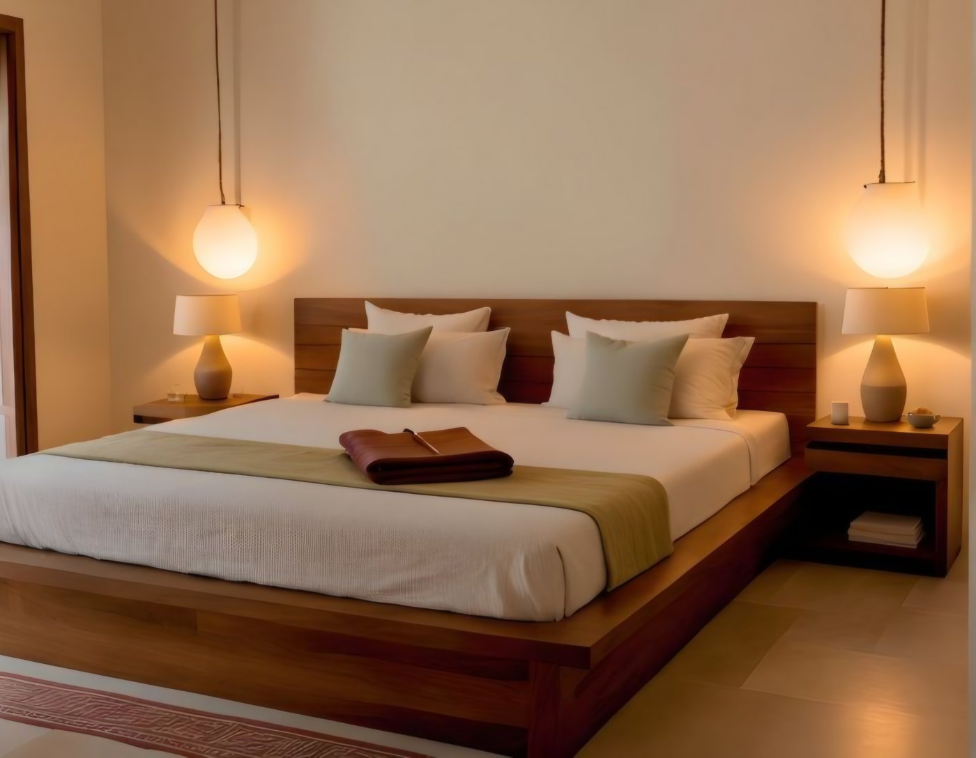 Low Platform Bedstead