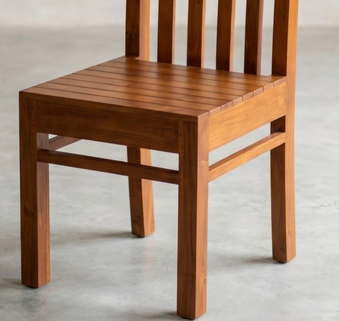 Slatted seat