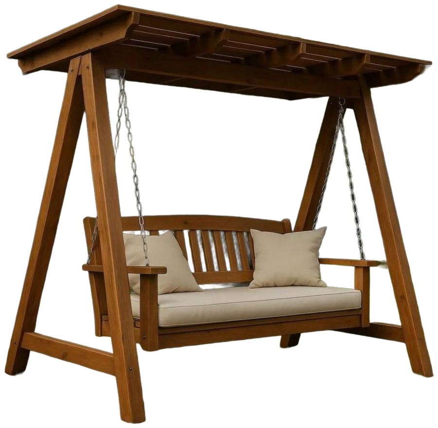 Cushioned Canopy Swing