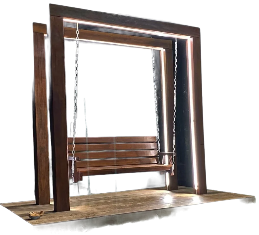 Lit Frame Swing