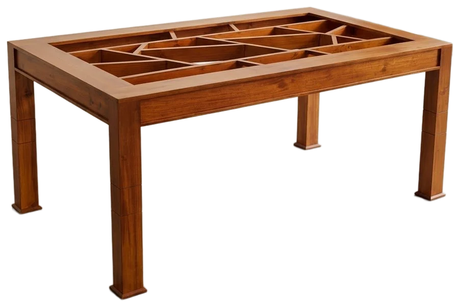Geometric Frame Dining Table