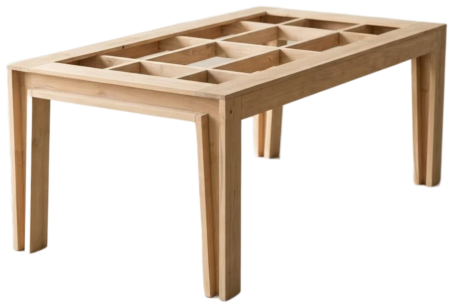 Grid Frame Table (Unpolished)